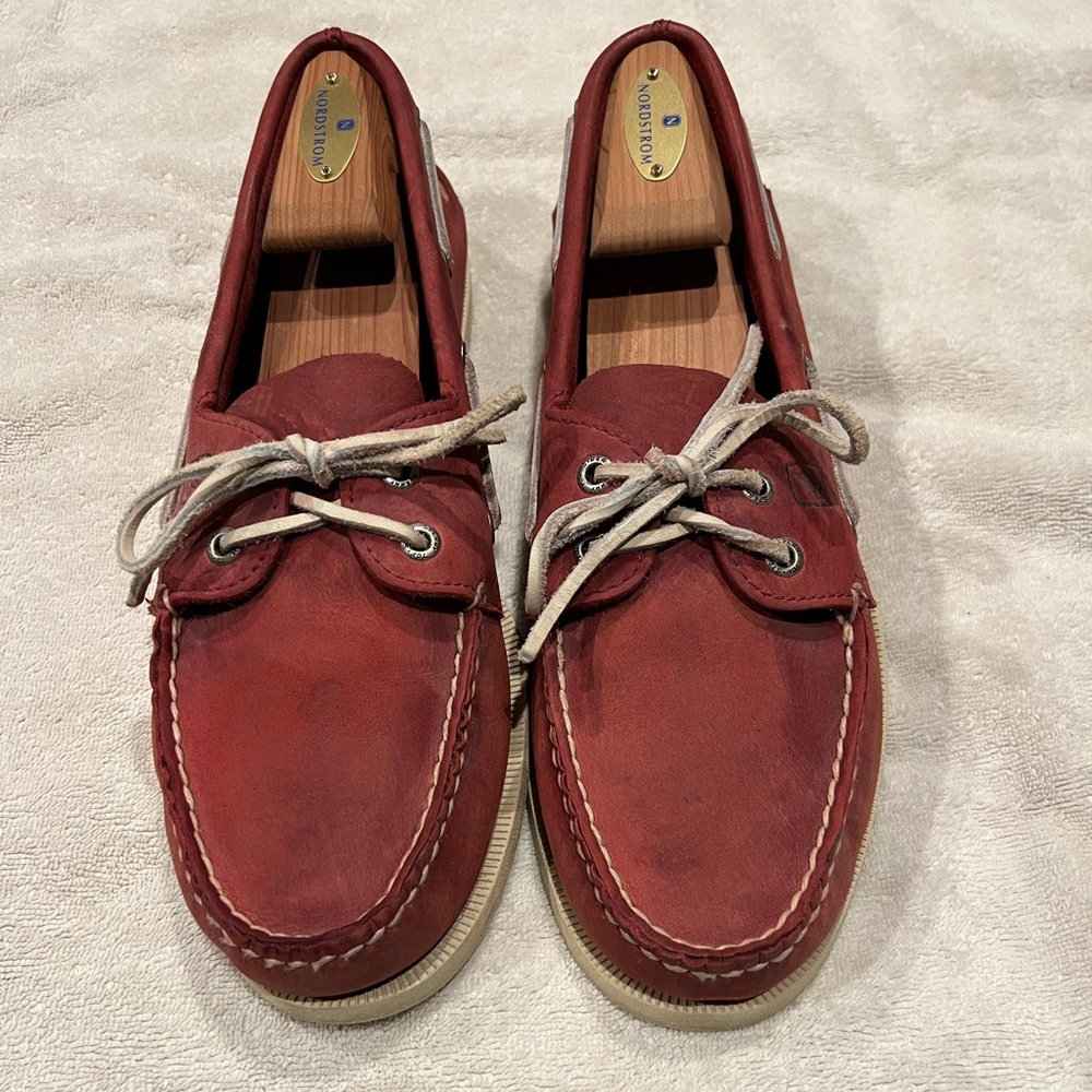 Sperry Top-Sider red loafers